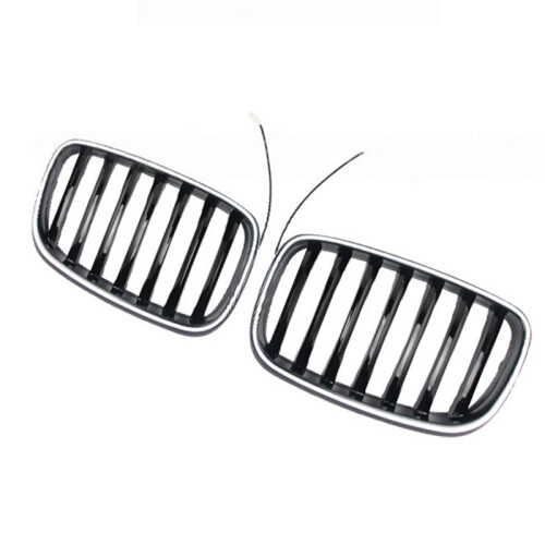 Car Front LED Grille Front Bumper Grille for  X5 X6 E70 E71 2006-2015 1