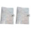 2Pièces Classeurs A5 6 Anneaux PVC Protection Documents 1
