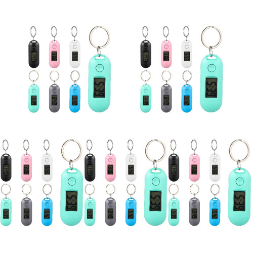30Pièces Étudiants Électroniques Clé Lumineuses Silencieuses
