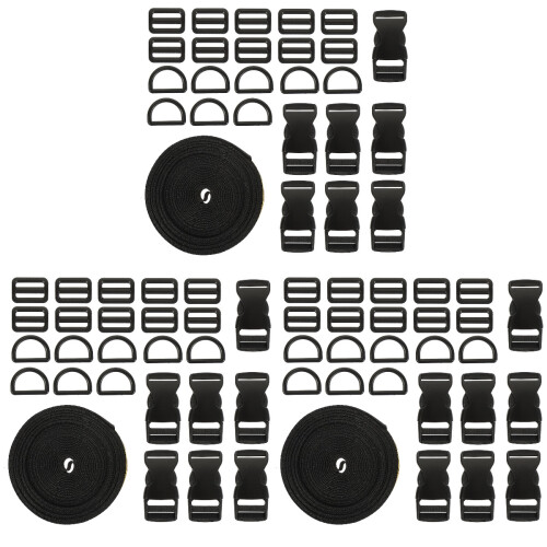 3Ensembles Ceintures De Durables À Fixation Rapide