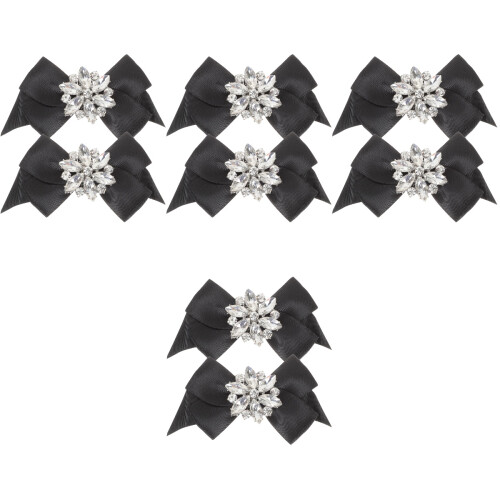4Paires Clips De Décoration Chaussures Bowknot Style 1