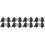 4Paires Clips De Décoration Chaussures Bowknot Style 3