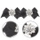 4Paires Clips De Décoration Chaussures Bowknot Style 9