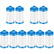 10Pièces Filtre Douche Anti-Calcaire Couleurs Variées Usage