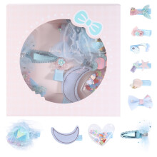 20Pcs Blue Hair Decorations Practical Hair Jewelries for Girls