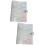 2Pièces Classeurs A5 6 Anneaux PVC Protection Documents 8