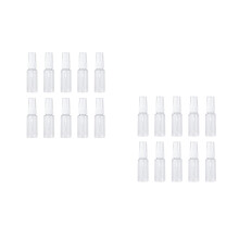 20Pièces Flacons Spray Plastique Transparent Vaporisateur Brume