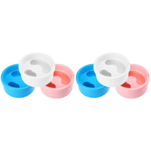 6Pièces Bols Plastique Multi- Pour Salon Et
