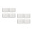 8Pcs Durable Transparent Glass Bowls for Pudding, Soup, and Baking 1