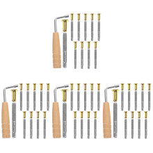 4Ensembles Clés De Tuning Et Accessoires Métal Pour Lyre Harpe Durable