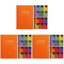3Ensembles Agenda Orange Pour Planification Scolaire Et Travail