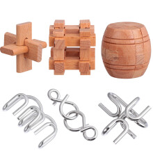 3Sets Ming Lock Toy Toddler Toy for Hand Skills