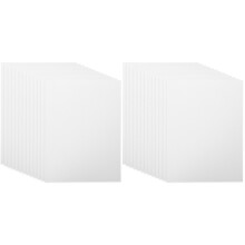 100Pcs White Cardstock Paper for DIY Crafts Origami Drawing Painting
