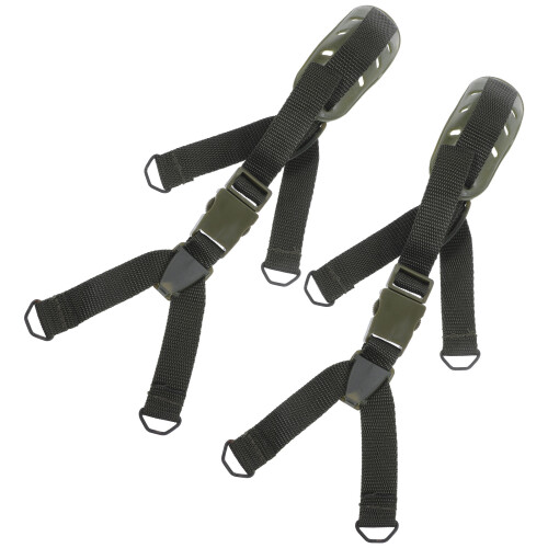 4Pièces Bande Mentonnière Élastique Casque Ski Résistant 2