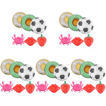 30Pcs Assorted Color Pool Float Drink Holders Inflatable Cup Holders