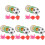 30Pcs Assorted Color Pool Float Drink Holders Inflatable Cup Holders 1