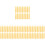200Pcs Replacement Nibs for Acrylic Paint Markers Smooth Yellow Tips 1