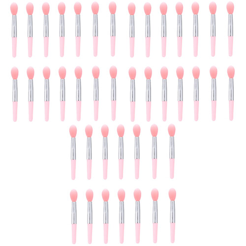 3Ensembles Pinceaux Cosmétiques Silicone Rose Accessoires 2