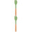 2Pièces Spatules Cuisson Silicone Vert Flexibles Ustensiles Cuisine 6