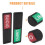 4Pièces Magnet ABS Indicateur - 5