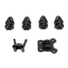 Quadcopter Motor Mount for 5-10in Drones 3D Printed Black RC FPV Camera Mount