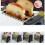 2Pcs Multi Color 2 Slice Bread Toaster Electric Compact Up Toaster 7
