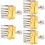 5Pièces Clips Saxophone Réglables Argent Remplacement Durable Pour Sax 11