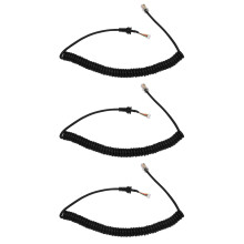 3X Alambre Cable Cuerda de Microfono de Repuesto para MH-48A6J FT-7800 FT-8800 FT-8900 FT-7100M FT-2800M FT-8900R