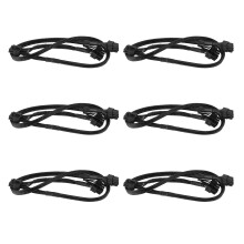 6X Câble D'Alimentation Modulaire PCI-E Dual 8Pin Une 8Pin (6 + 2Pin) pour RM1000X RM550X 650X 750X 850X