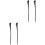 2Paires Marteaux En Pour Dulcimer Accessoires Professionnels 4