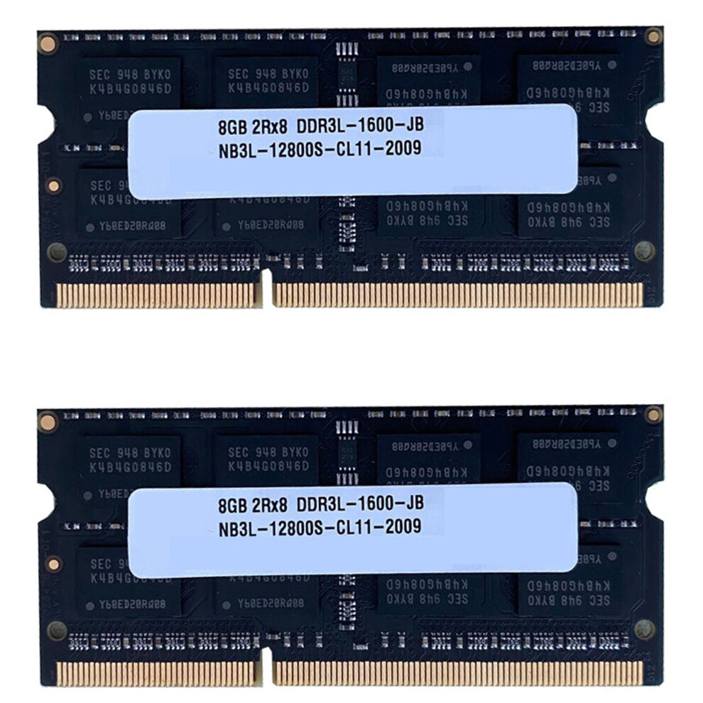 2X DDR3 8GB Laptop Ram Memory 1600Mhz PC3-12800 1.35V 204 Pins SODIMM Support Dual Channel for   Laptop Memory-image-OPC-PS52KBD-NEW