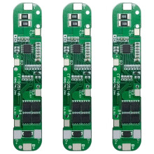 3X BMS 5S 18.5V 12A 18650 Li-Ion Scheda di Protezione Al Litio Scheda di Carica Della Batteria Protezione Da Cortocircuito