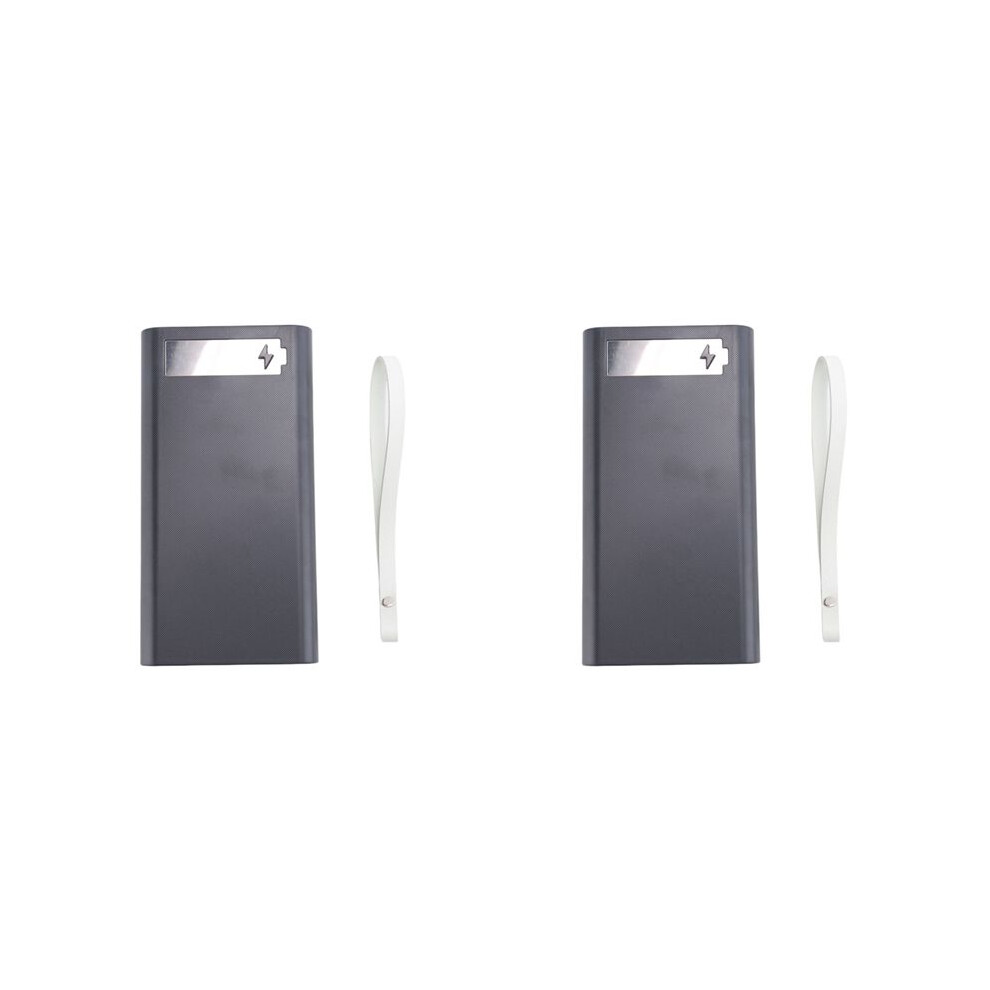 2X 12X18650 Charging Battery Case Welding Free Battery Storage Box Diy Power Bank Case T12 With 18650 Battery Box Light 6131180423243
