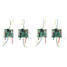 4 Pcs 5S 18/21V 20A Li-Ion BMS PCM Lithium Battery Charging Protection Board PCB for 18650 Lithium Batteries Pack