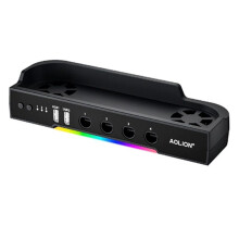Aolion para  2, Base de Expansão Portátil NGC, Dissipador de Calor RGB, Suporte de Parede NGC para  2, Acessório