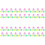 40Pcs Practical Petal Shape Fluorescent Colored Marking Pens 5