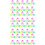 40Pcs Practical Petal Shape Fluorescent Colored Marking Pens 8