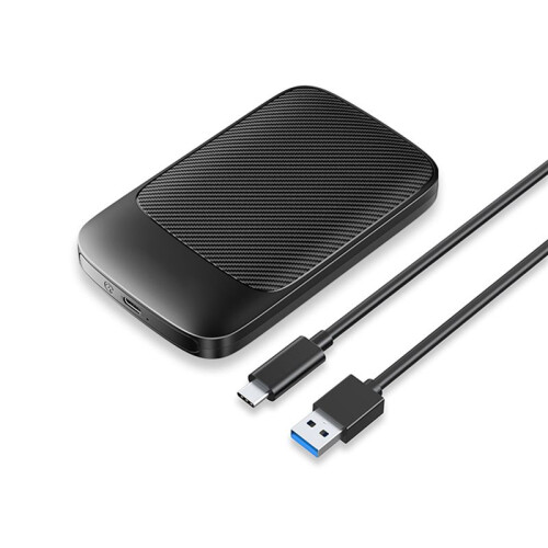 6Gbps HDD Enclosure  to Type-C HDD Solid State Drive Enclosure Support UASP 2.5-Inch SSD/Mobile Hard Drive