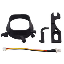 Kit de montagem de ventilador de refrigeração CC impresso em 3D para jogo  Dreamcast Noctua Fan Adapter e radiador sem escovas