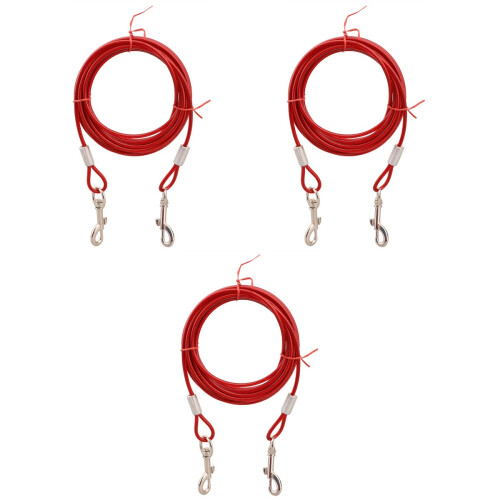 3Pcs Durable Leash, Ergonomic Handle Pet Pulling Rope 2