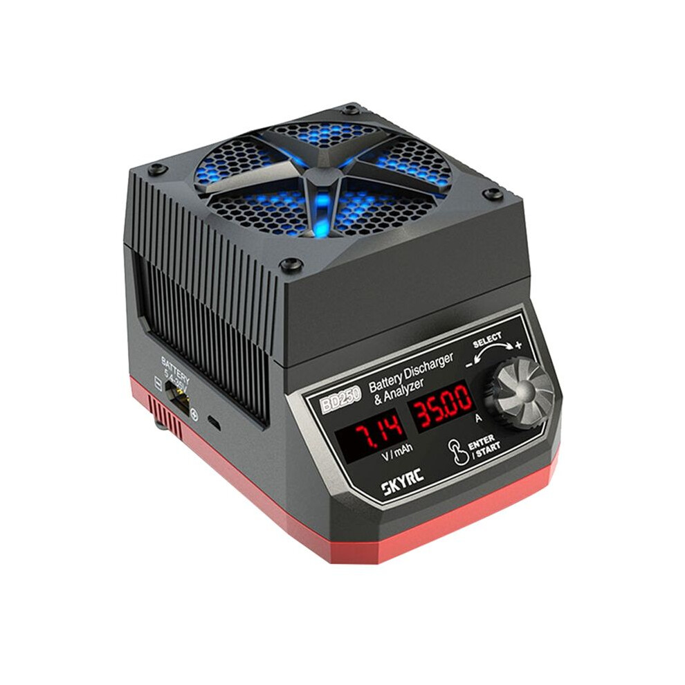 Skyrc Bd250 3S Lipo Battery Discharger 250W 35A Lihv/Nimh Analyzer Professional Rc Drone Battery High-Power Discharger 4713418304016