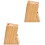 2Pcs Wood Cutter Holder Kitchen Tool Storage Stand 5