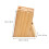 2Pcs Wood Cutter Holder Kitchen Tool Storage Stand 9