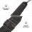 5Pcs Durable Black Guitar Strap Adjustable Comfort Instrument Belt 6