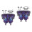 2Ensembles Cape Mascarade Colorée Polyester Pour Danse 4