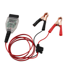 5A Autocomputer Memory Saver OBD2 Batterijvervangingstool Uitbreidingskabelklem Digitale Display Vervangende Batterijlekkagedetectietool
