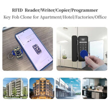RFID Reader Writer Full Function RFID Emulator RFID Writer Copier  Card Duplicator Multiple ID IC Cards Replacement