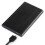 Caixa de Disco Rígido Móvel de Metal USB 3.0 com Porta Serial  de 2,5 Polegadas e Caixa Mecânica SSD de Estado Sólido FA-08US 250 GB 3
