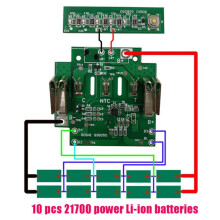2X pour  18 V BAT610 BAT609 BAT618 Batterie Lithium Ion Carte de Circuit de Protection de Charge de Carte de Circuit Imprimé