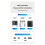 Dual Disk M.2 Dual Protocol, Harde Schijfhouder, Solid State Drive Box TYPE-C HUB-Uitbreiding 10 Gbps EU-Stekker 4